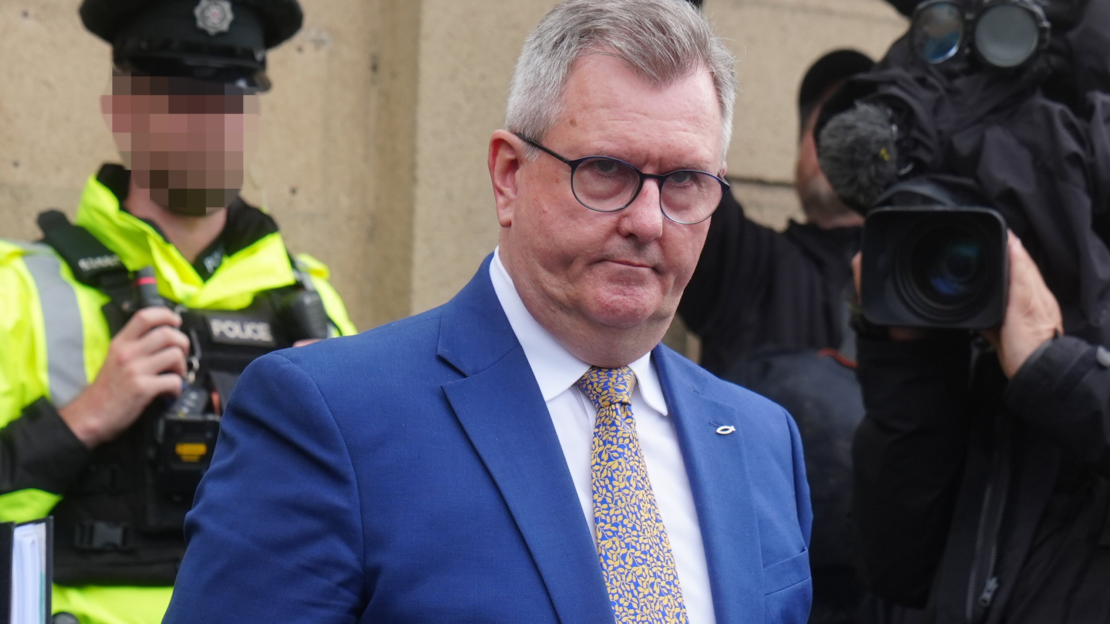 Woman charged with breaching lifetime anonymity ban after Jeffrey Donaldson sex offences conviction